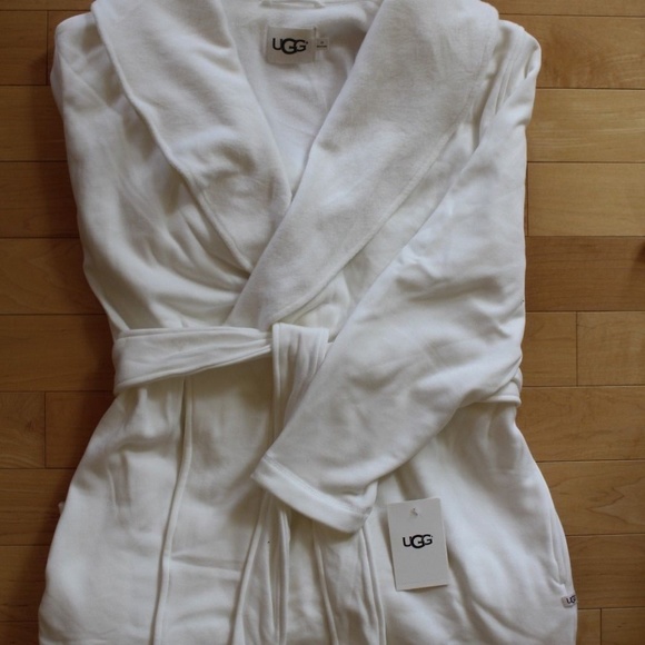 NWT Women's Plus UGG BLANCHE Plush Robe - Picture 5 of 6